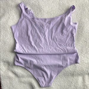Victoria’s Secret, Lavender Sleeveless Bodysuit, NWT, Size XXL